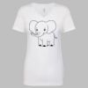 Next Level The Ideal V T-Shirt Thumbnail