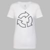 Next Level The Ideal V T-Shirt Thumbnail