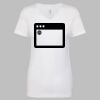 Next Level The Ideal V T-Shirt Thumbnail
