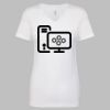 Next Level The Ideal V T-Shirt Thumbnail