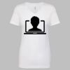 Next Level The Ideal V T-Shirt Thumbnail
