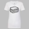 Next Level The Ideal V T-Shirt Thumbnail