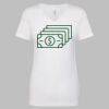 Next Level The Ideal V T-Shirt Thumbnail