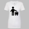 Next Level The Ideal V T-Shirt Thumbnail