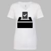 Next Level The Ideal V T-Shirt Thumbnail