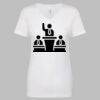 Next Level The Ideal V T-Shirt Thumbnail