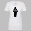 Next Level The Ideal V T-Shirt Thumbnail