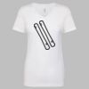 Next Level The Ideal V T-Shirt Thumbnail