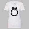 Next Level The Ideal V T-Shirt Thumbnail