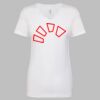 Next Level The Ideal V T-Shirt Thumbnail
