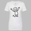 Next Level The Ideal V T-Shirt Thumbnail