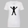 Next Level The Ideal V T-Shirt Thumbnail
