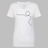 Next Level The Ideal V T-Shirt Thumbnail